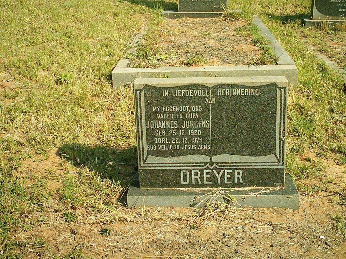 DREYER Johannes Jurgens 1920-1979