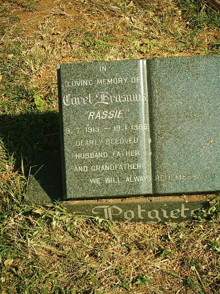 POTGIETER Carel Erasmus 1913-1986