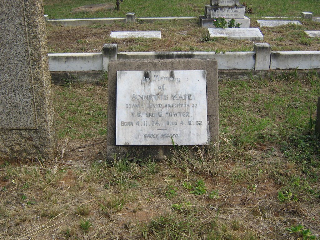 POWTER Annette kate 1924-1962