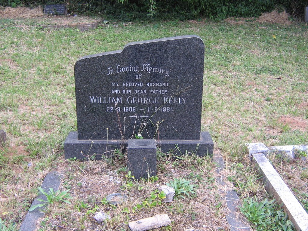 KELLY William George 1906-1981