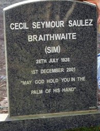 BRAITHWAITE Cecil Seymour Saulez 1928-2001