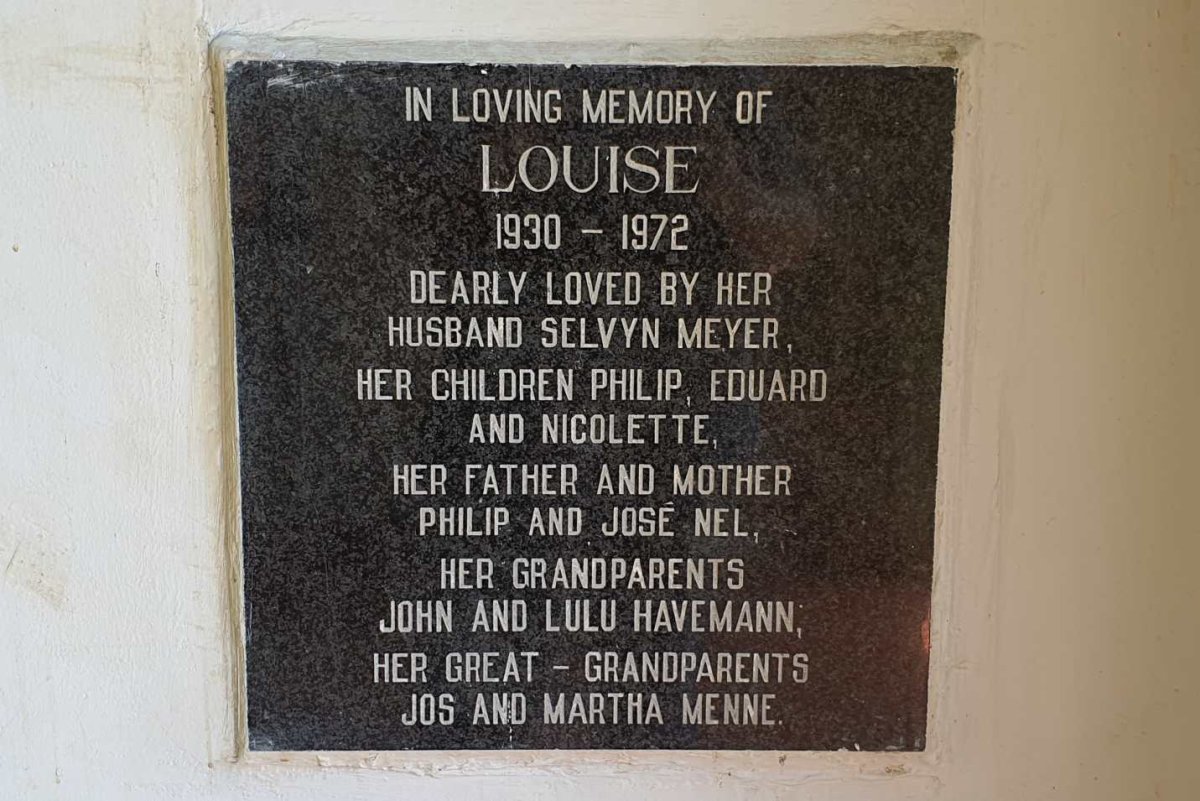 MEYER Louise nee NEL 1930-1972