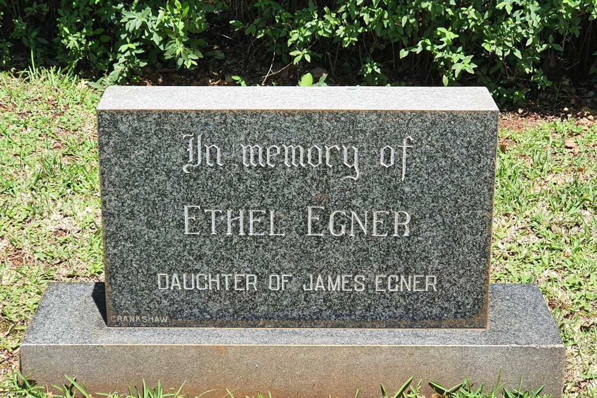 EGNER Ethel -1918