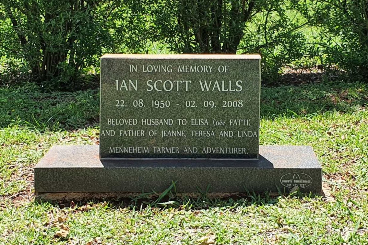 WALLS Ian Scott 1950-2008