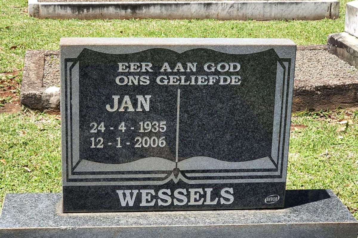 WESSELS Jan 1935-2006