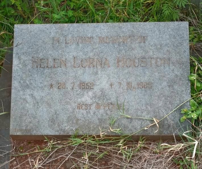 HOUSTEN Helen Lorna 1952-1980