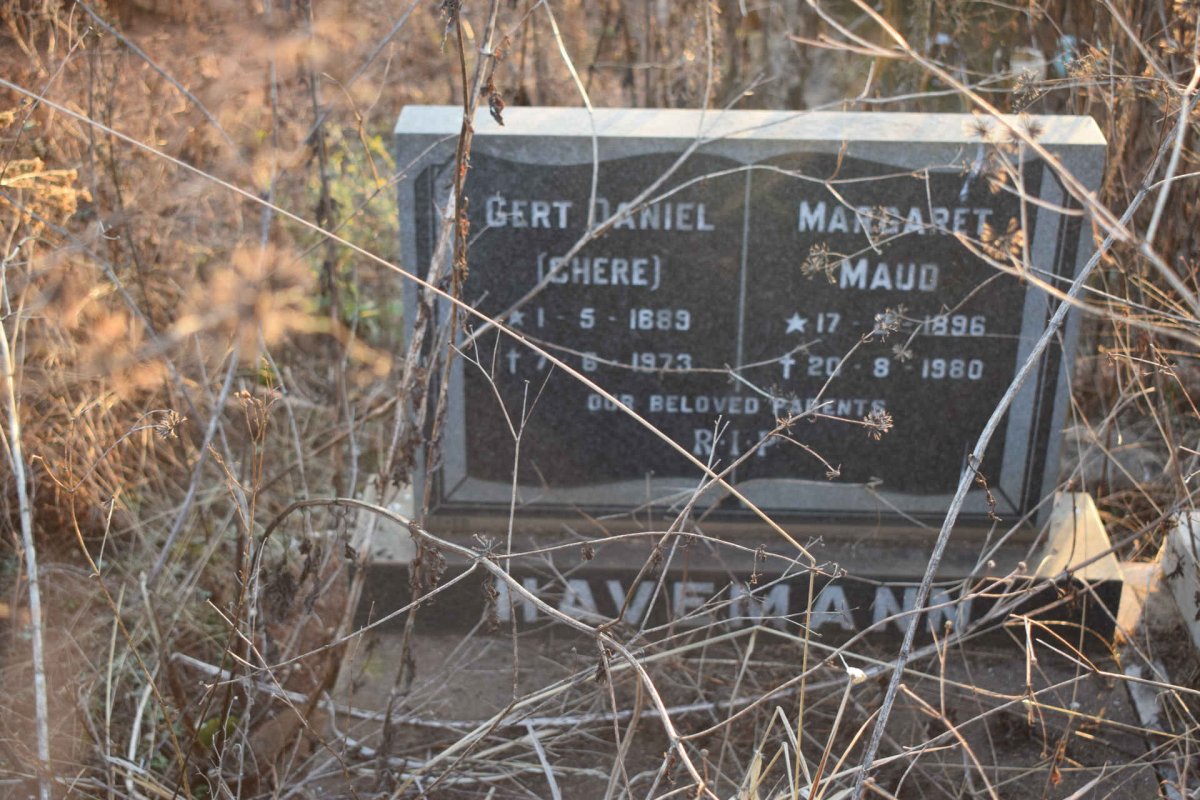 HAVEMANN Gert Daniel 1889-1973 &amp; Margaret Maud 1896-1980