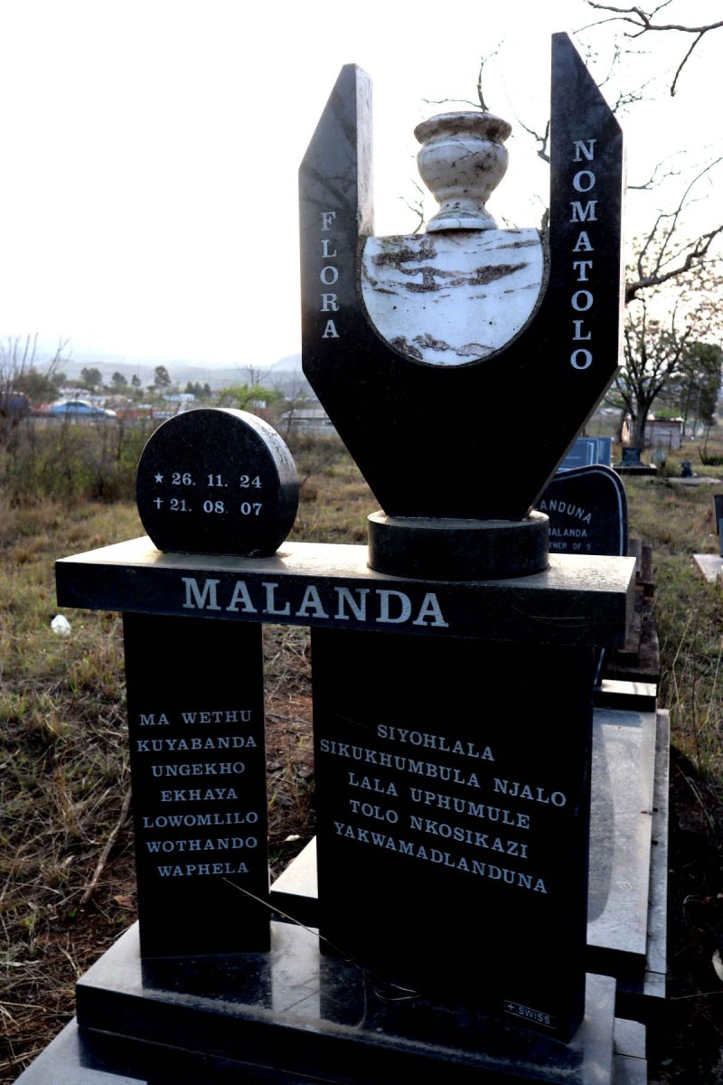 MALANDA Flora Nomatolo 1924-2007