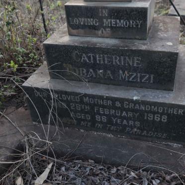 MZIZI Catherine Tobana -1968