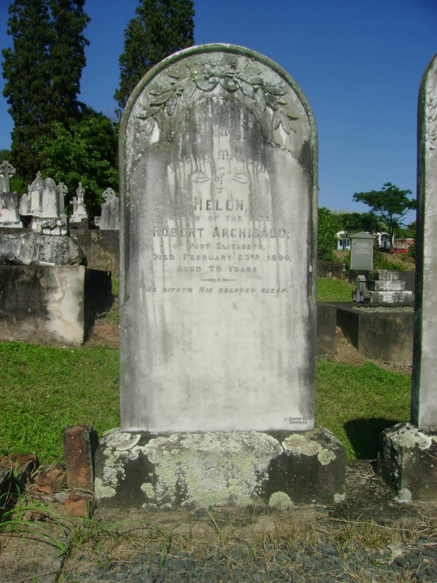 ARCHIBALD Helen -1890