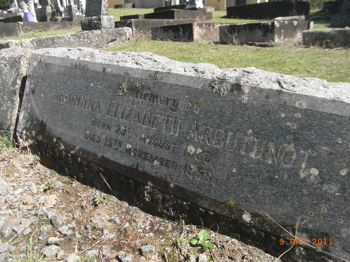ARBUTHNOT Edgar Norman 1876-1950 :: ARBUTHNOT Georgina Elizabeth 1888-1958