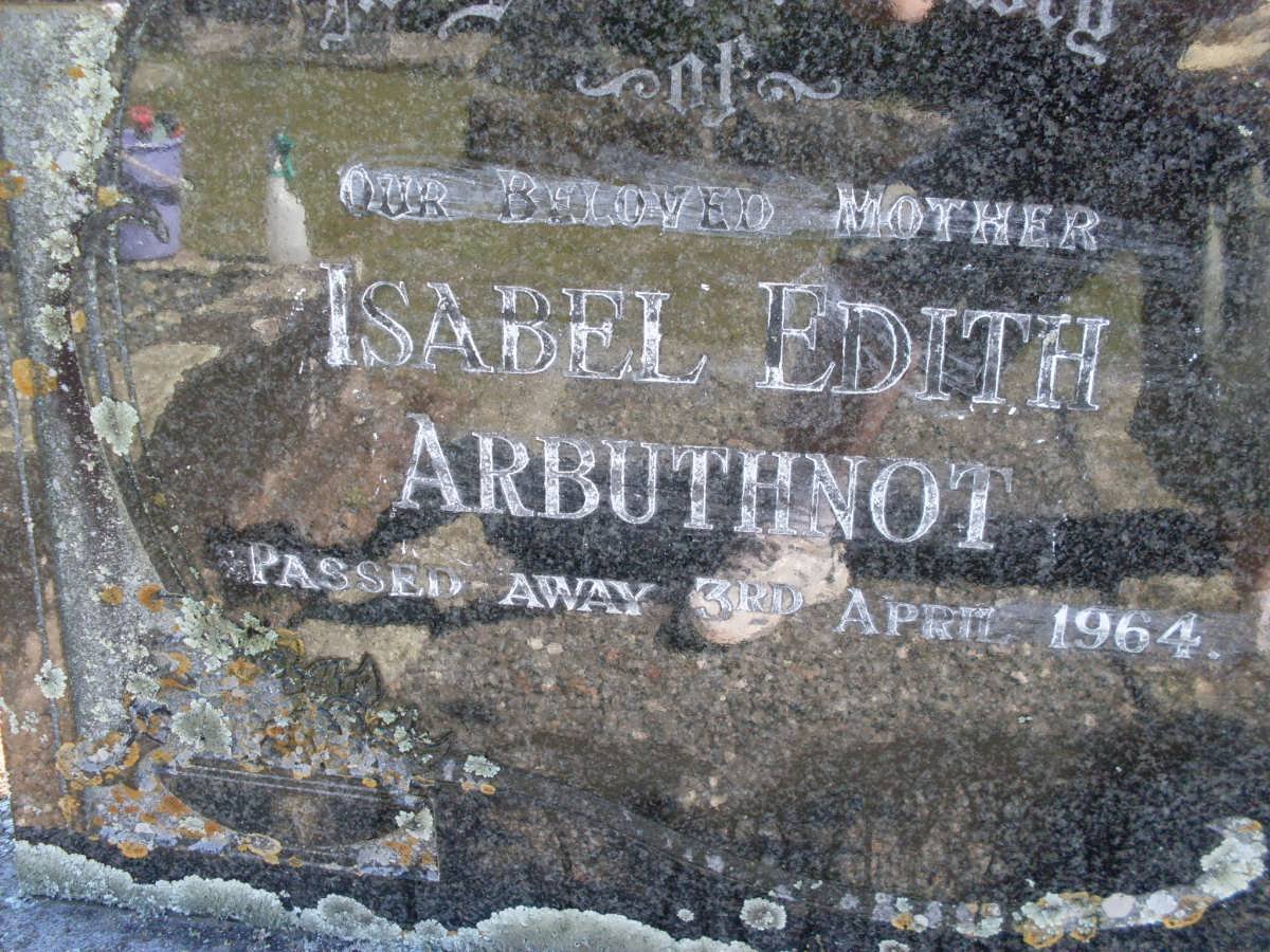 ARBUTHNOT Isabell Edith -1964