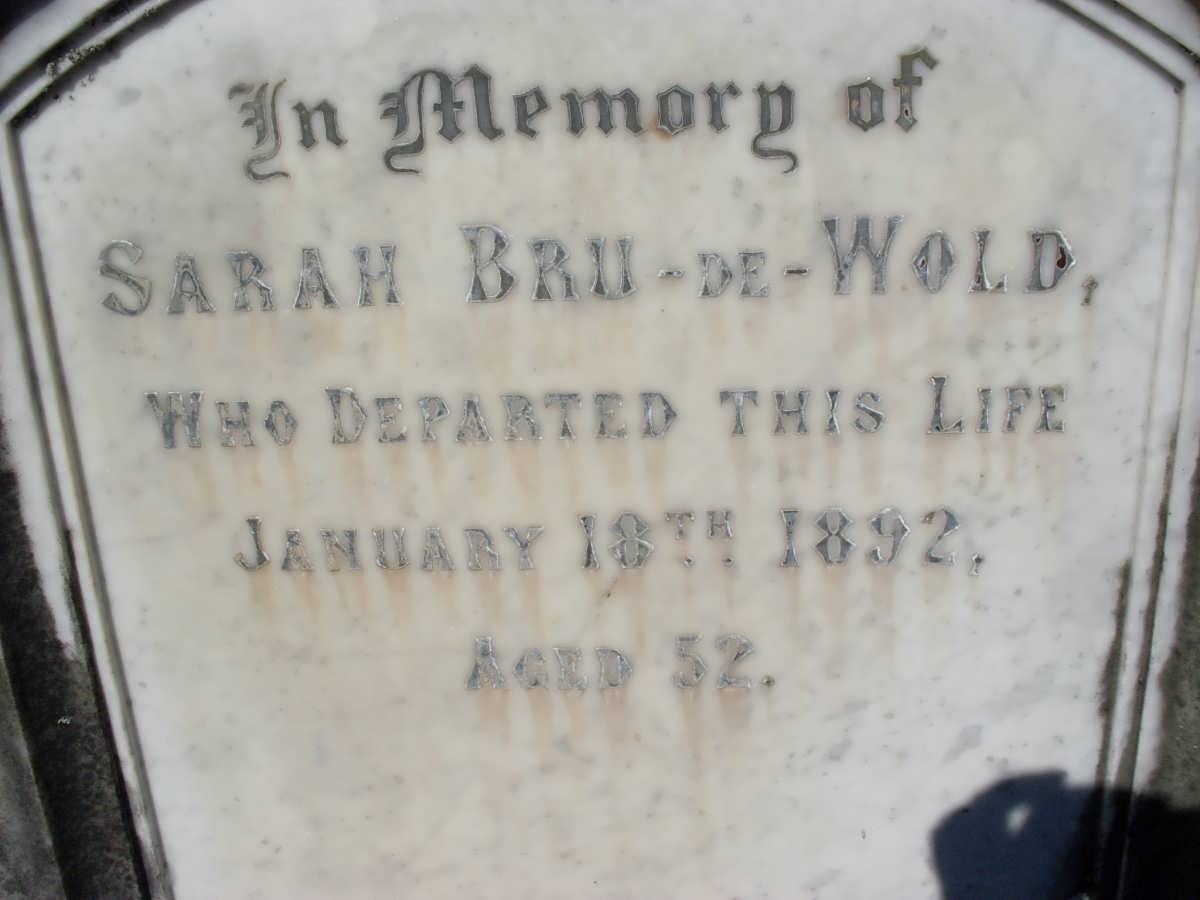 BRU-DE-WOLD Sarah -1892