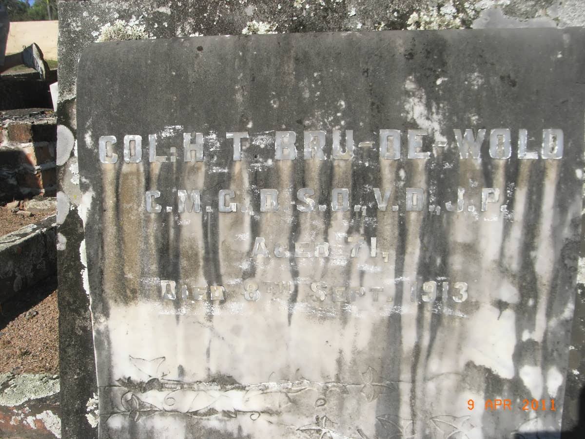 BRU-DE-WOLD H.T. -1913