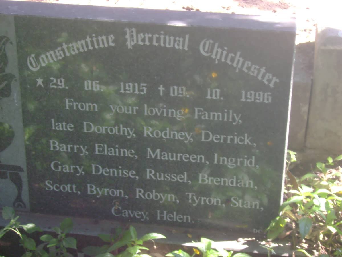 CHICHESTER Constantine Percival 1915-1996