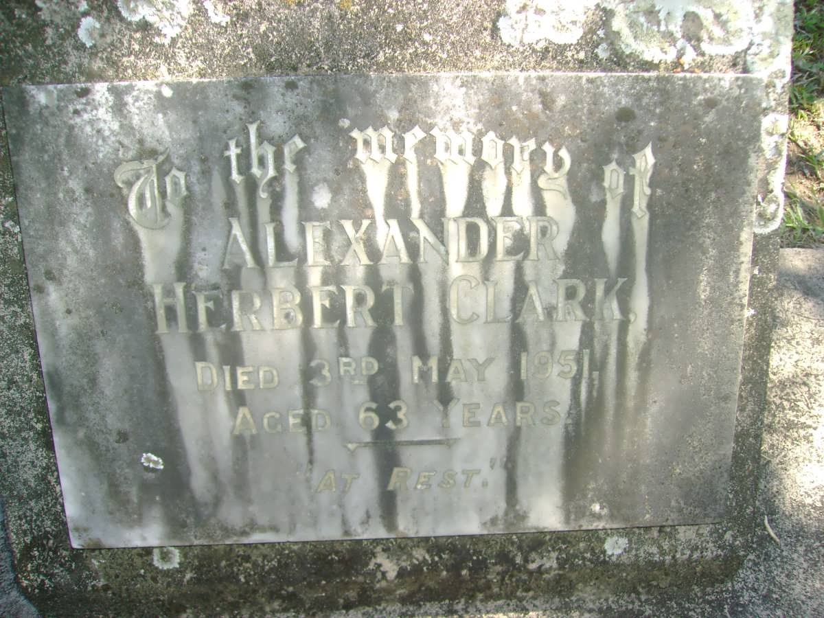 CLARK Alexander Herbert -1951