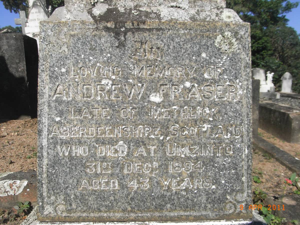 FRASER Andrew -1894