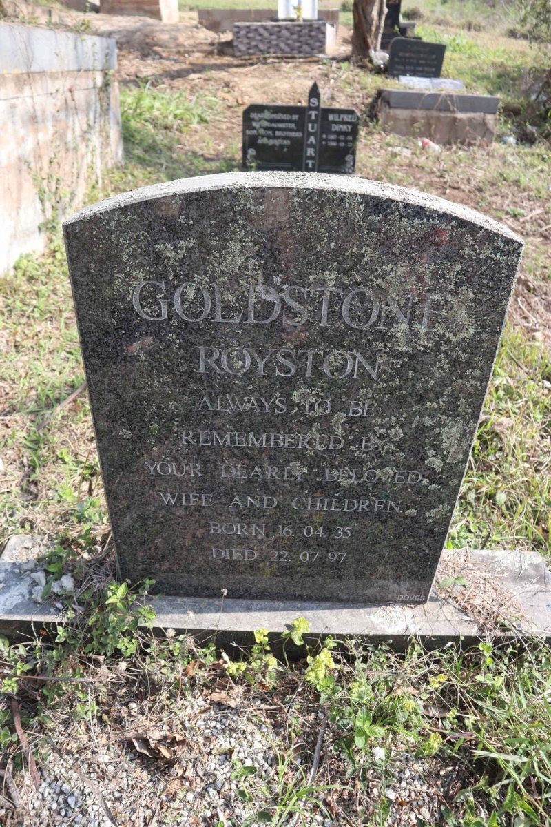 GOLDSTONE Royston 1935-1997