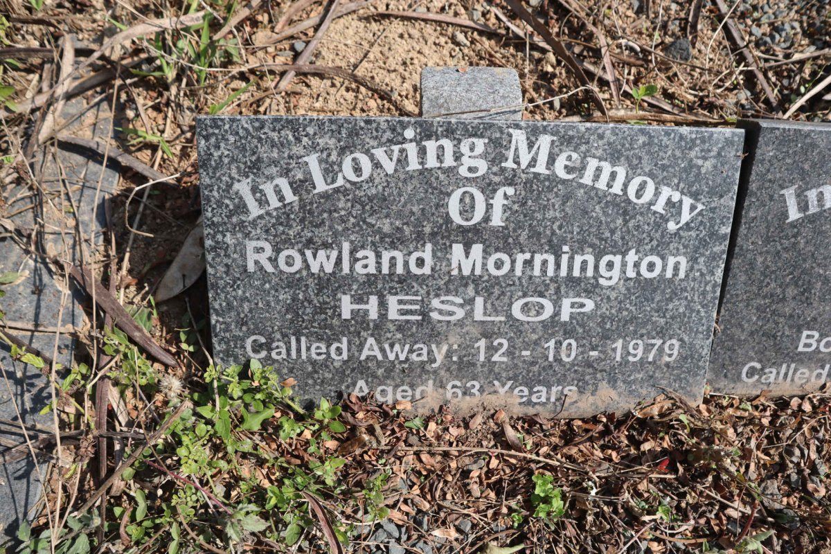 HESLOP Rowland Mornington -1979