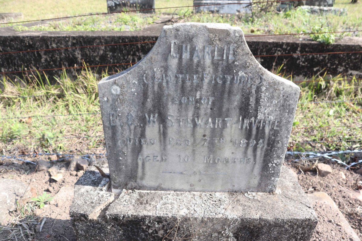 IRVINE Charlie, STEWART -1895