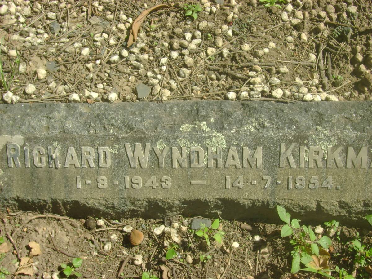 KIRKMAN Richard Wyndham 1943-1954