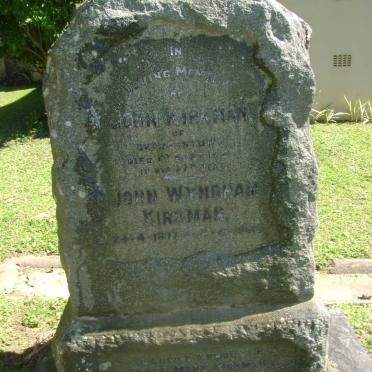 KIRKMAN John -1922 :: KIRKMAN John Wyndham 1877-19?? :: KIRKMAN Grace Mary 1881-1965