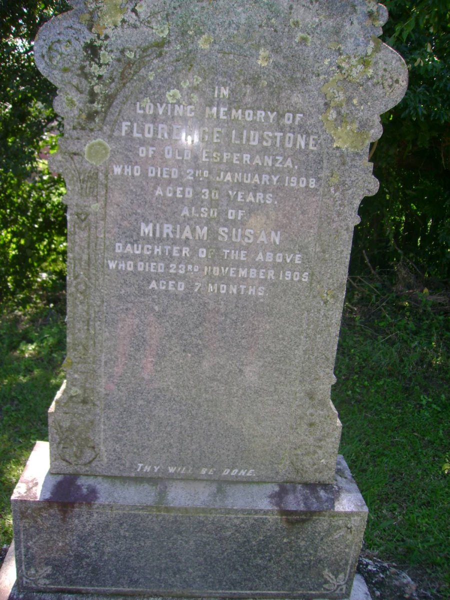 LIDSTONE Florence -1908 :: LIDSTONE Miriam Susan -1905