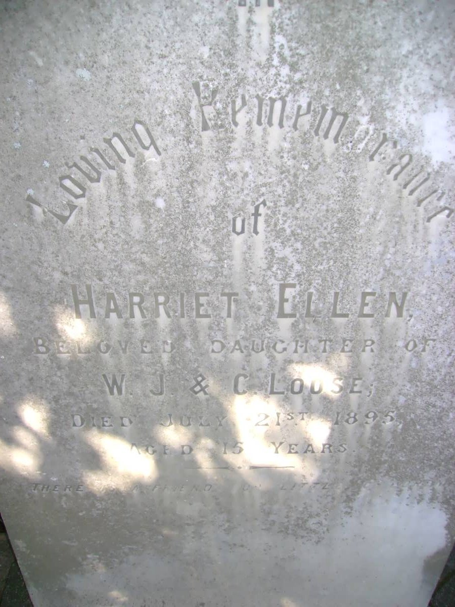 LOOSE Harriet Ellen -1895
