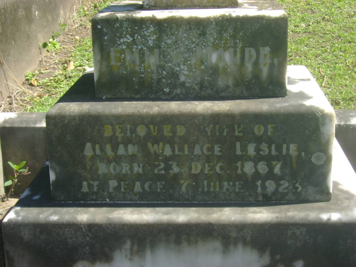 LESLIE Emily Maude 1867-1923