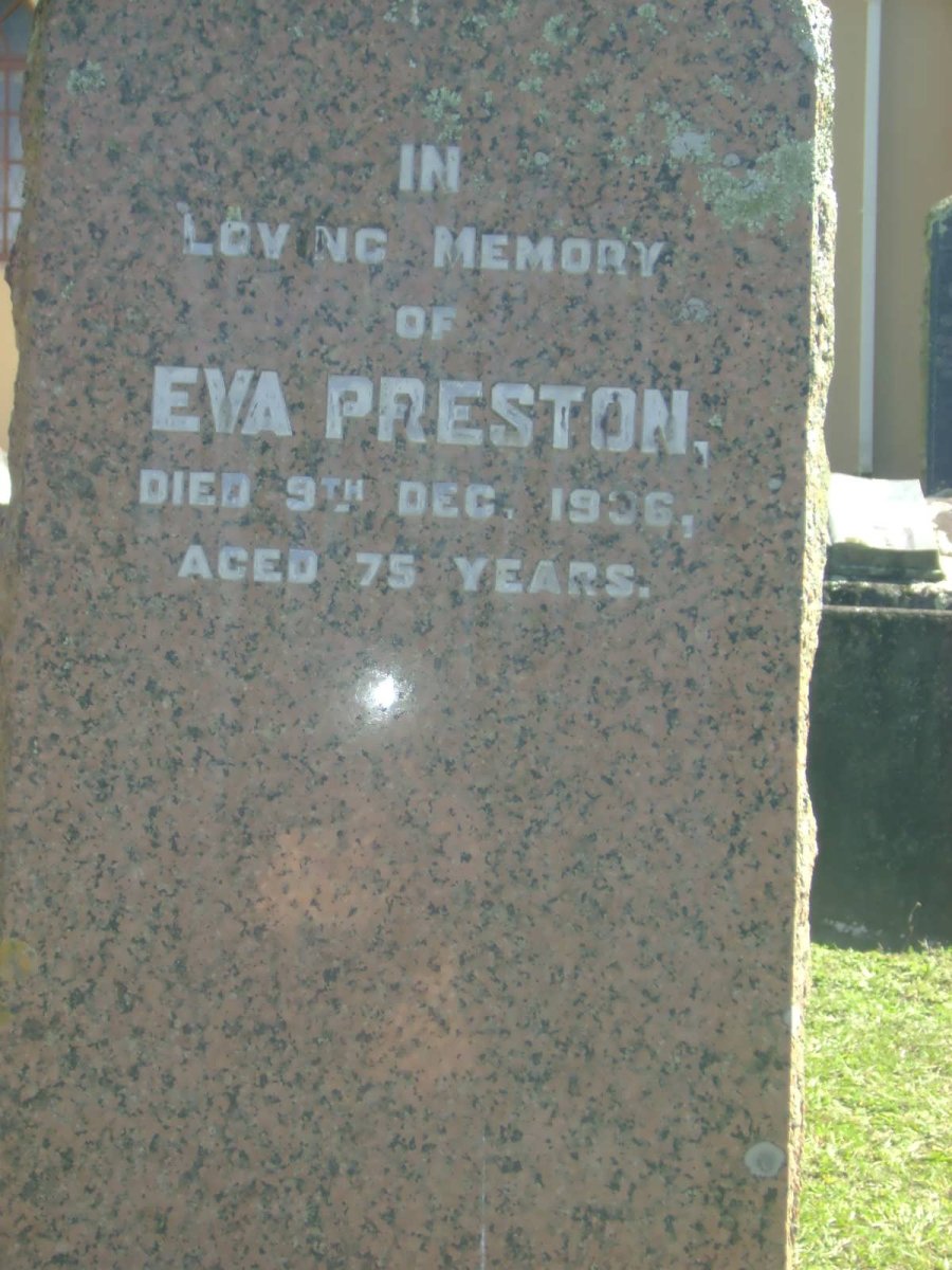 PRESTON Eva -1936
