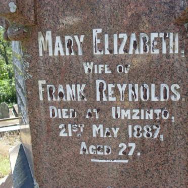REYNOLDS Mary Elizabeth -1887