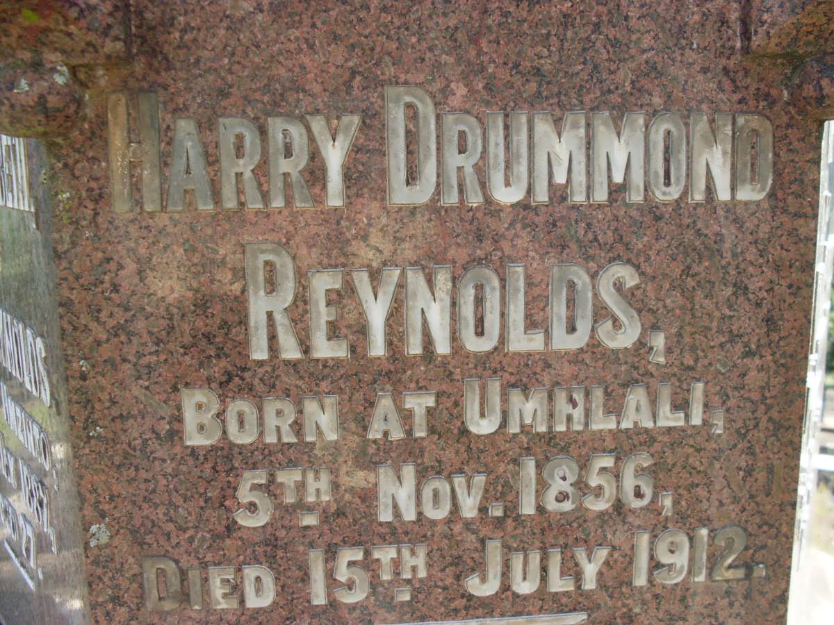 REYNOLDS Harry Drummond 1856-1912