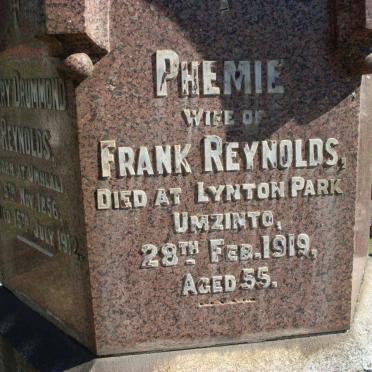 REYNOLDS Phemie -1919