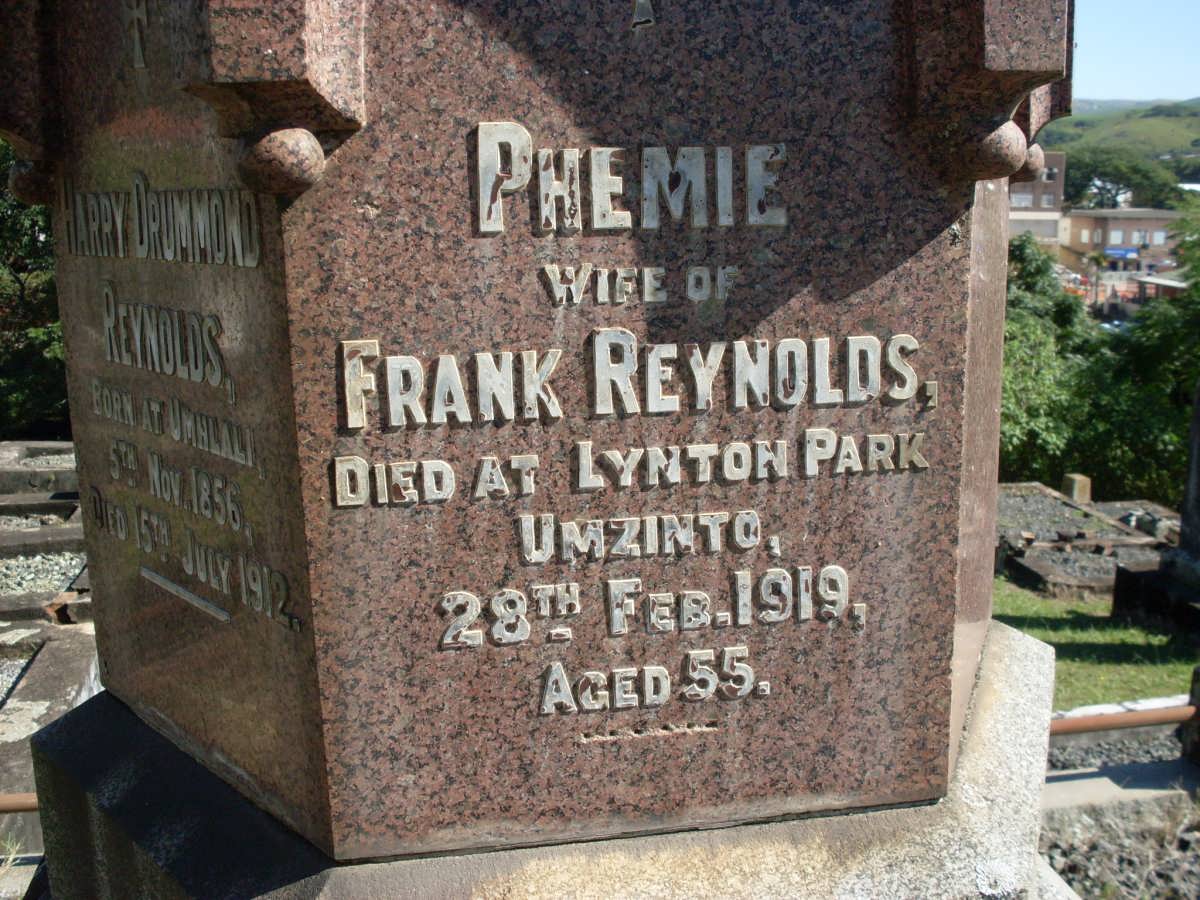 REYNOLDS Phemie -1919