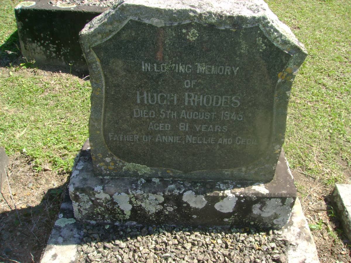 RHODES Hugh -1945