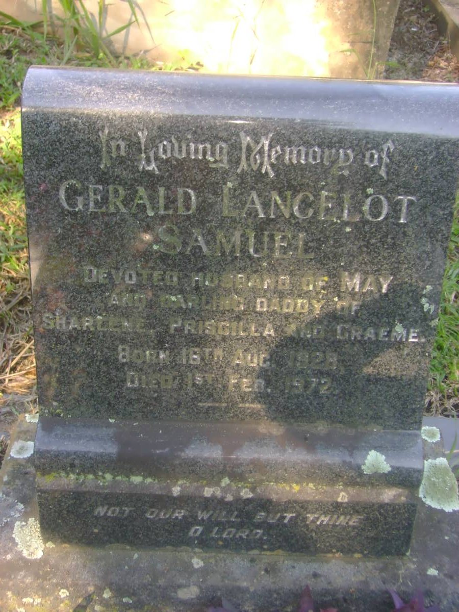 SAMUEL Gerald Lancelot 1928-1972