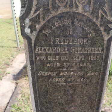 STRATHERN Frederick Alexander -1900