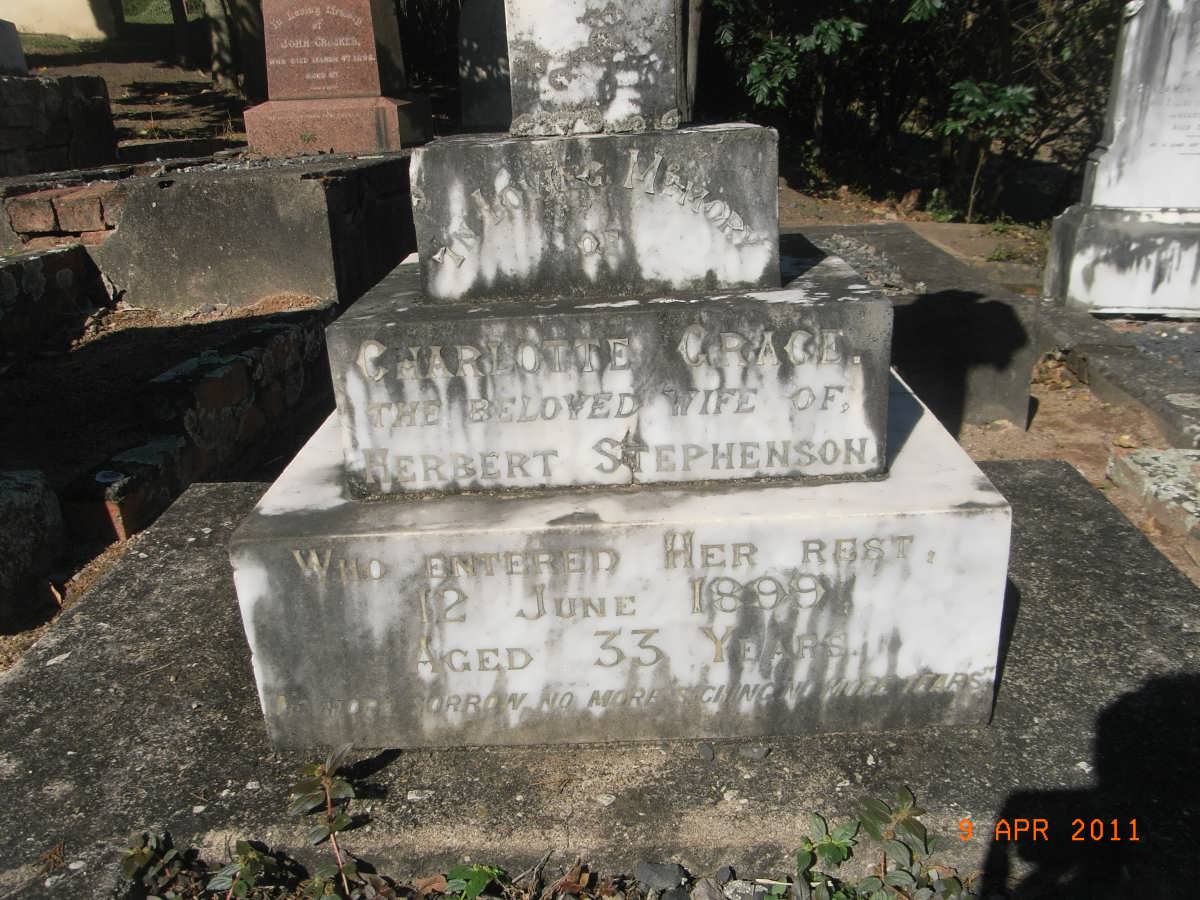 STEPHENSON Charlotte Grace -1899