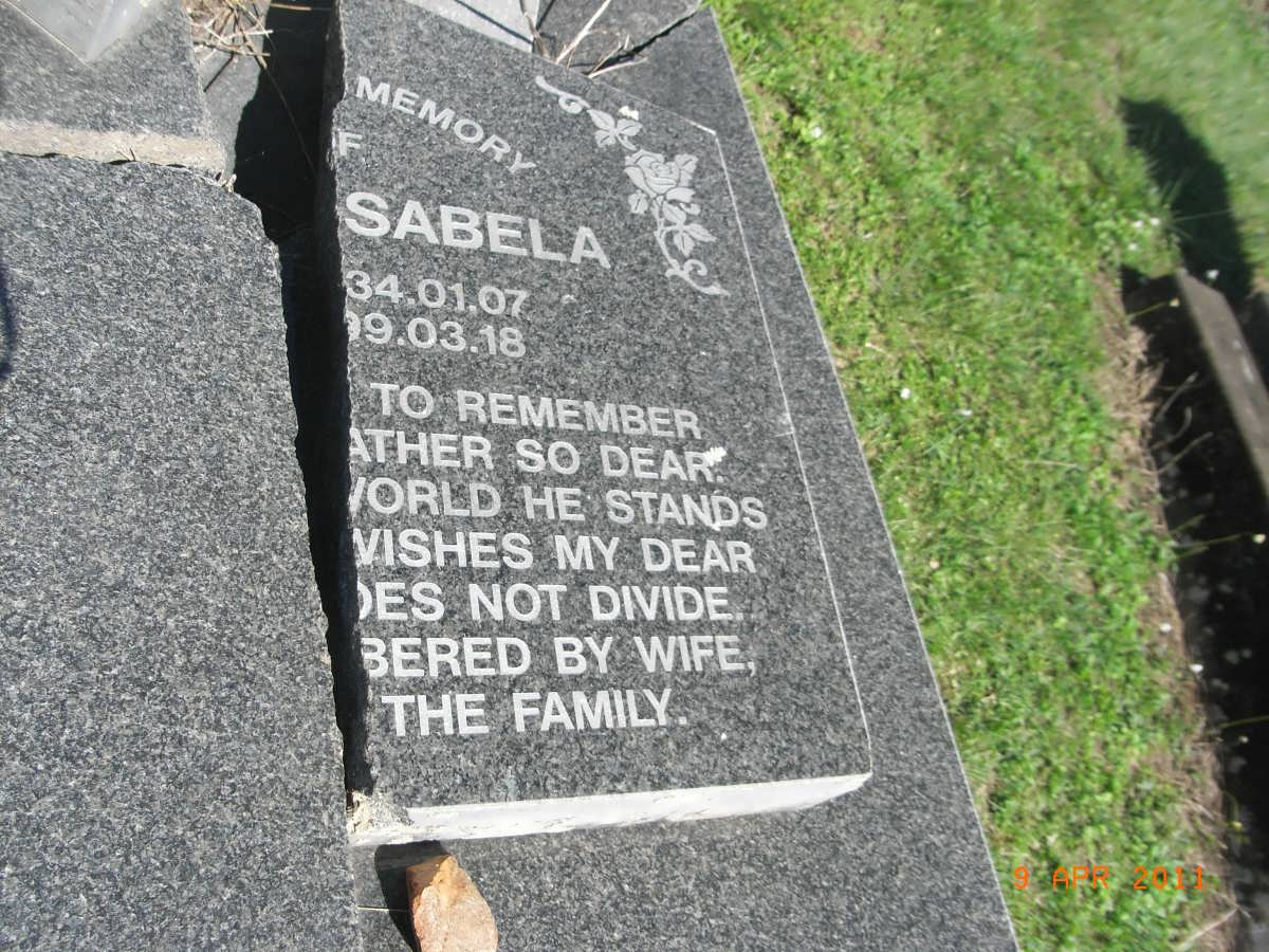 SABELA Dennis 1934-1999