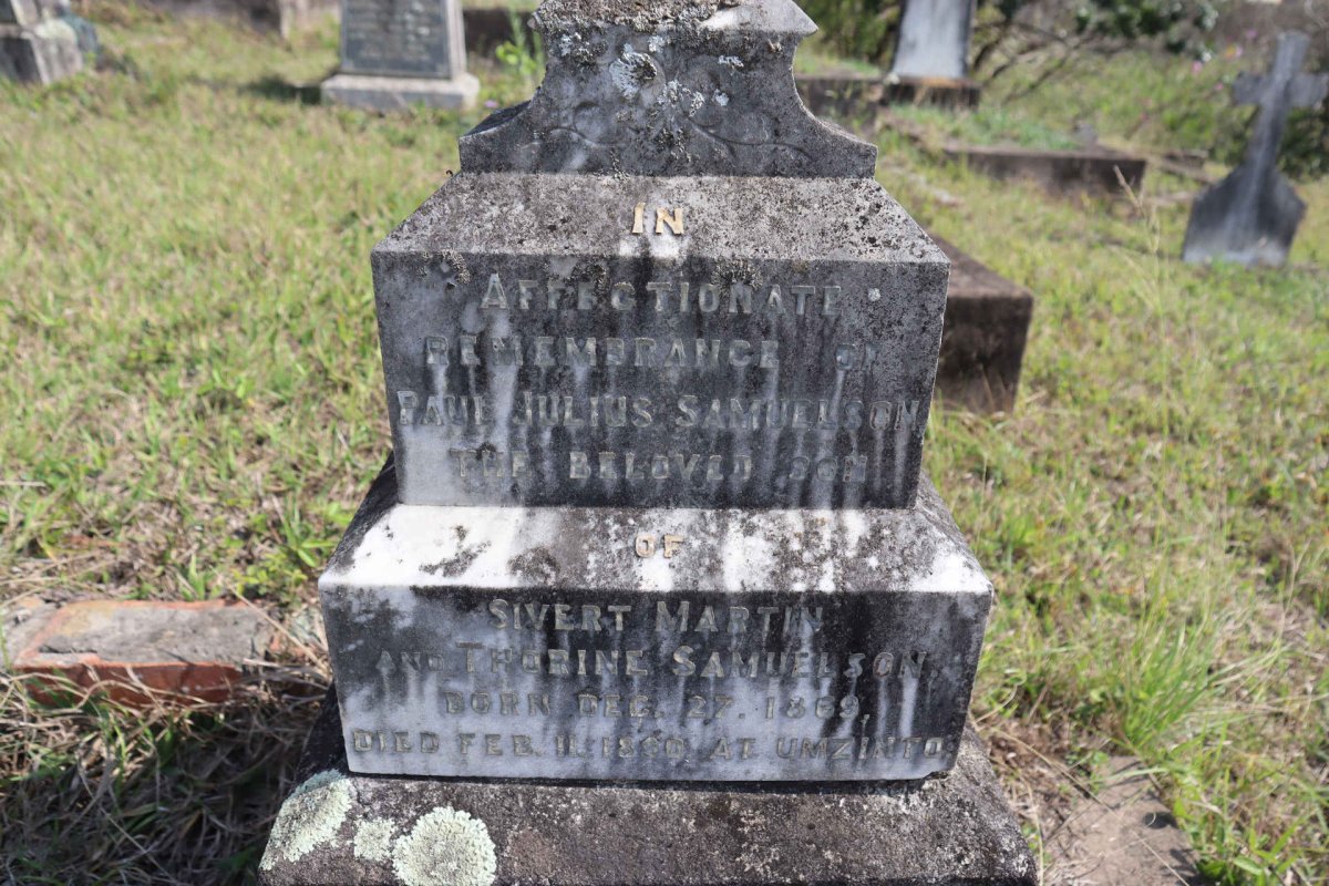 SAMUELSON Paul Julius 1869-1890