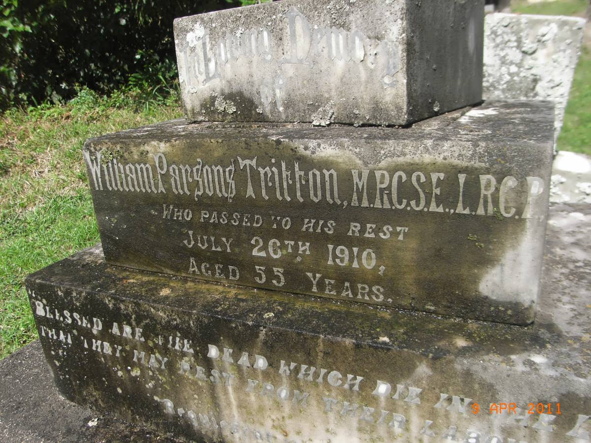 TRITTON William Parsons -1910