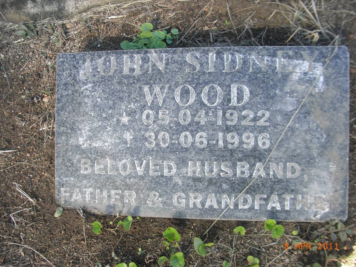 WOOD John Sidney 1922-1996