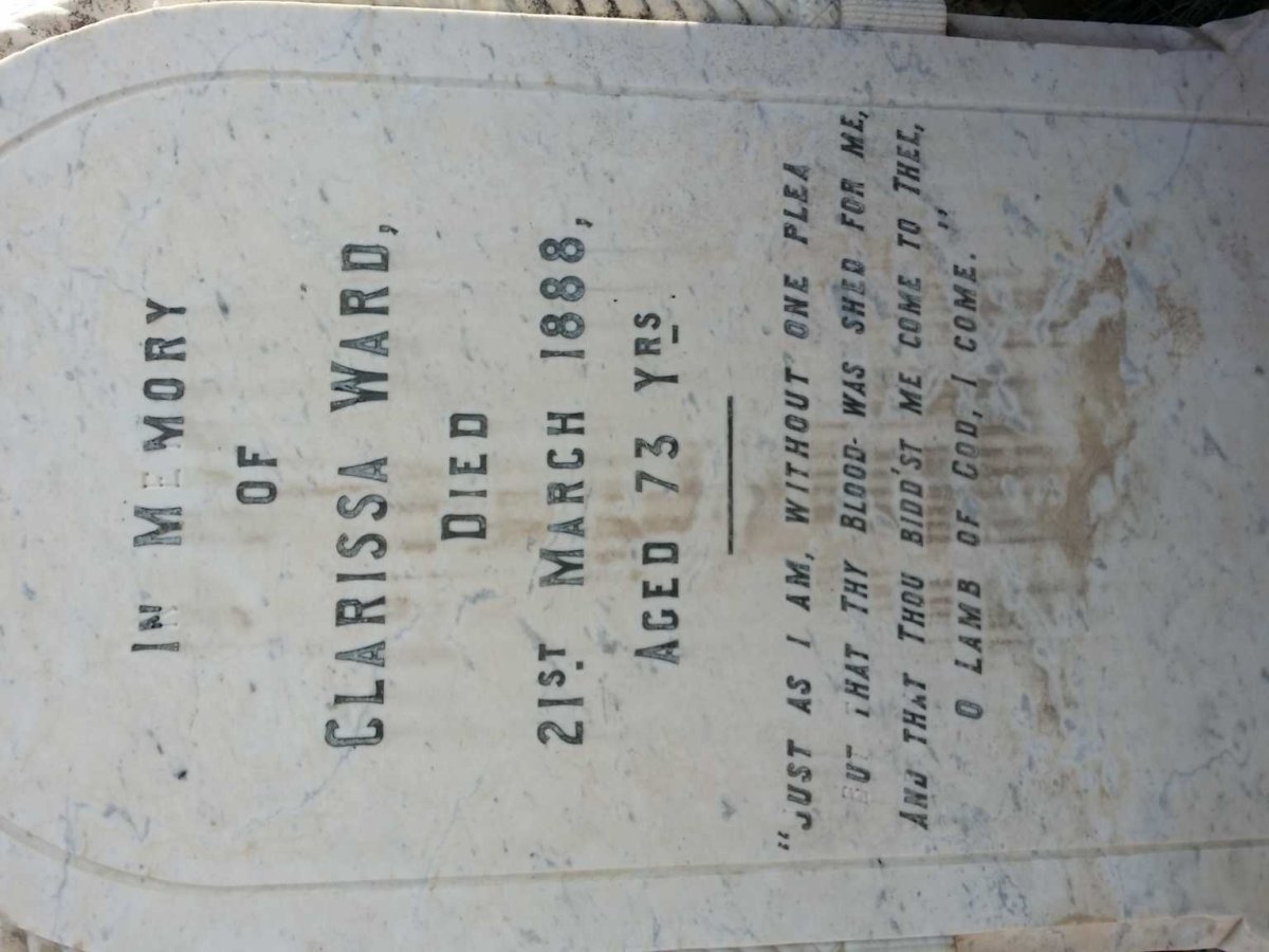 WARD Clarissa -1888