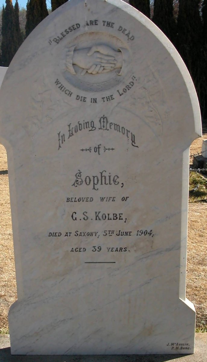 KOLBE Sophie -1904