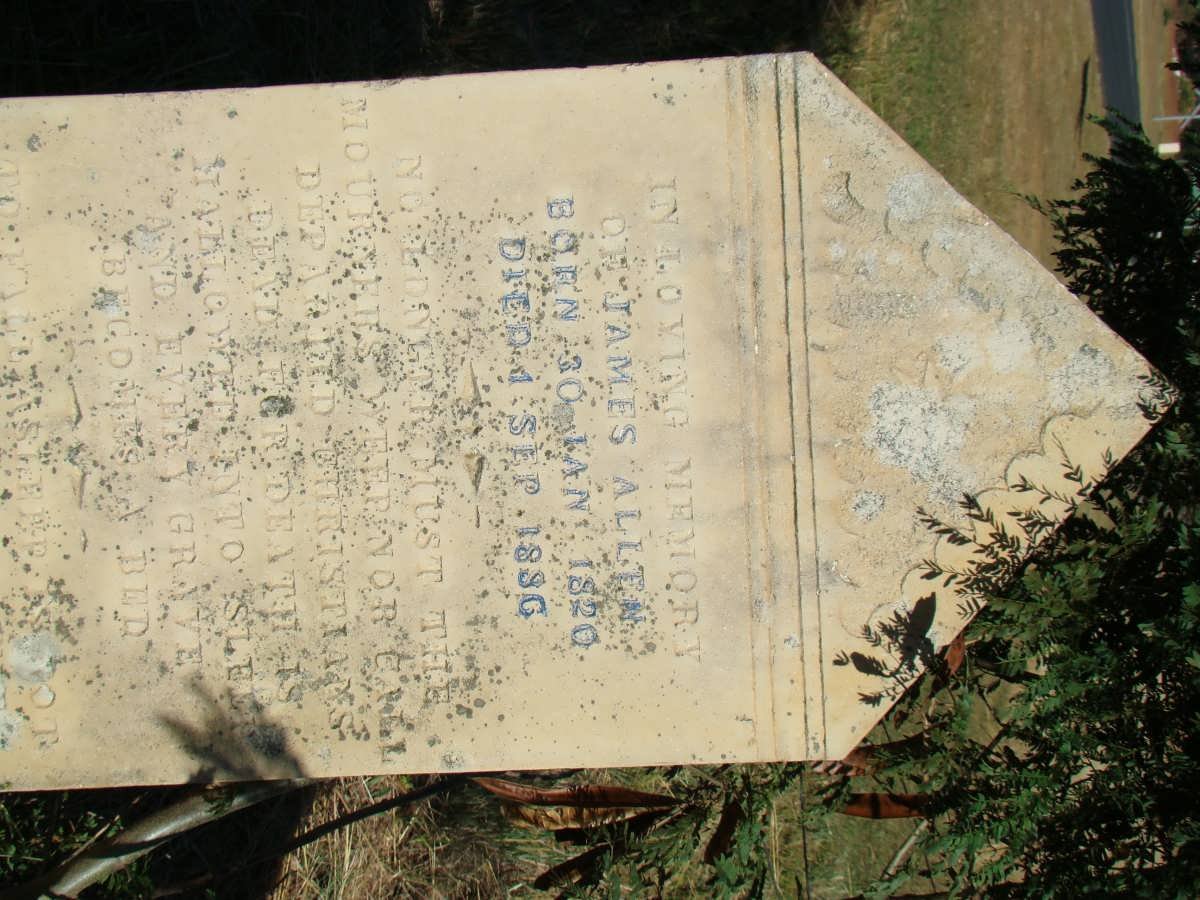 ALLEN James 1820-1886
