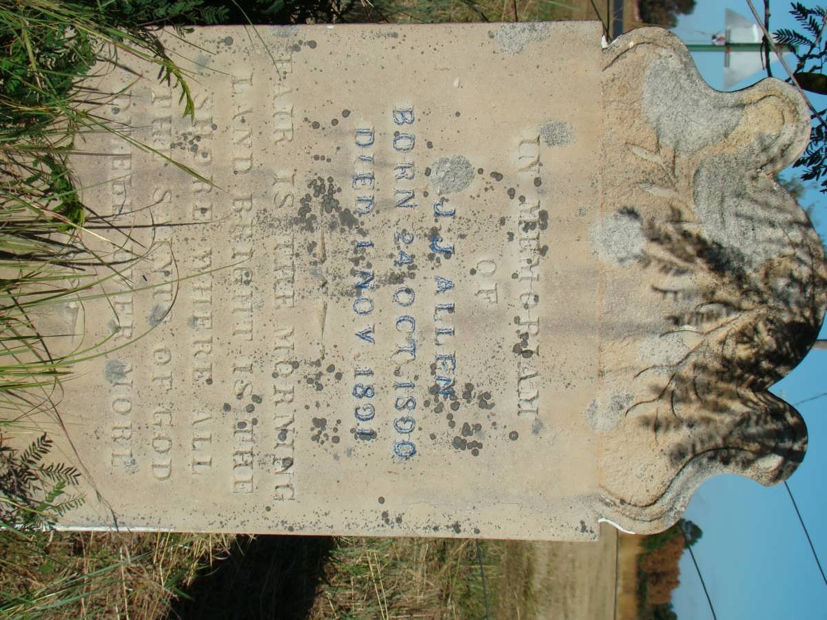 ALLEN S.J.J. 1800-1891