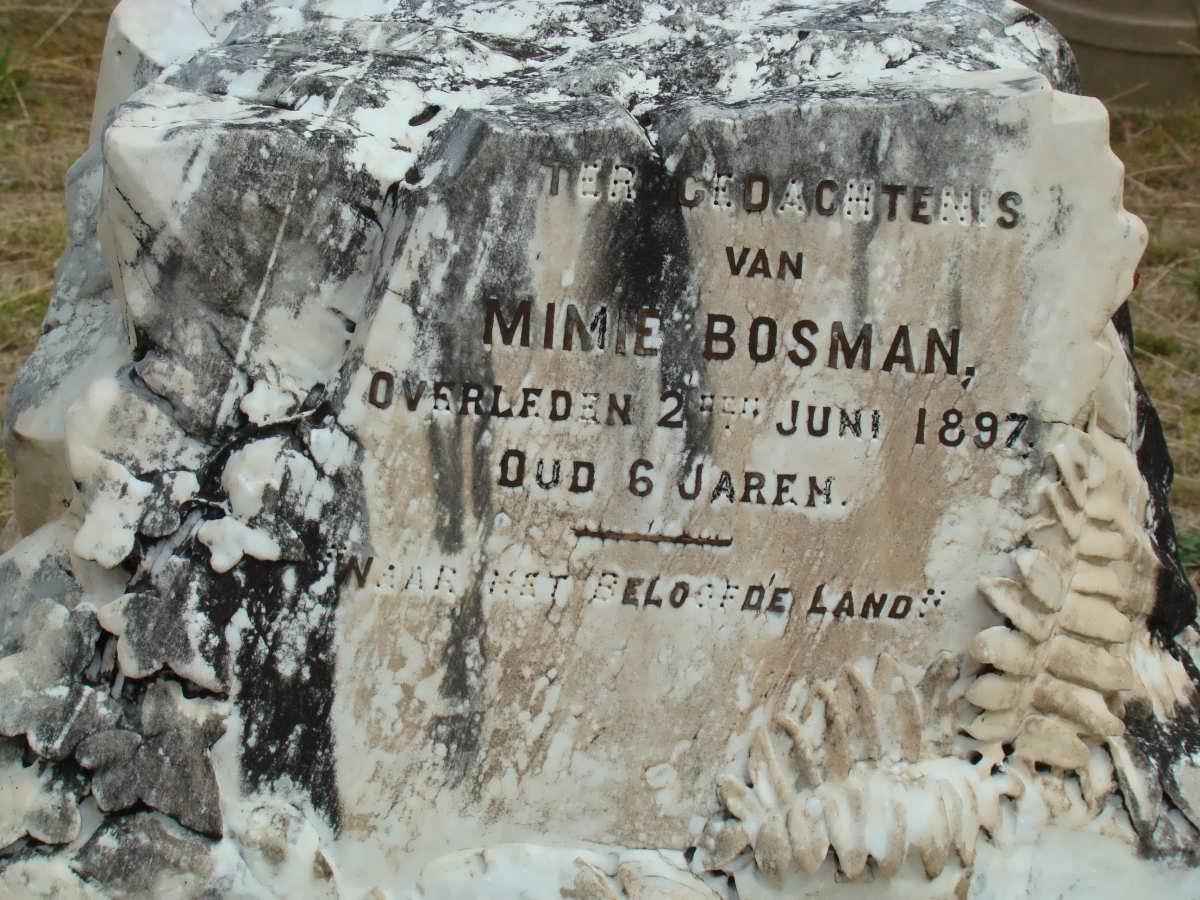 BOSMAN Mimie -1897