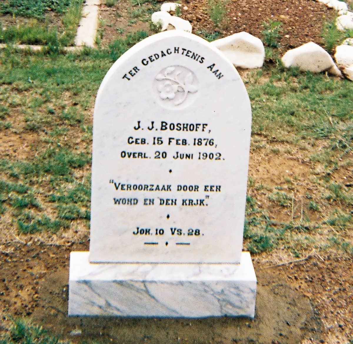 BOSHOFF J.J. 1876-1902