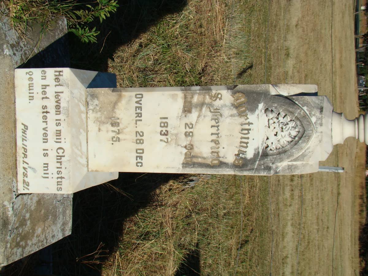 FERREIRA Marthinus S. 1837-1875