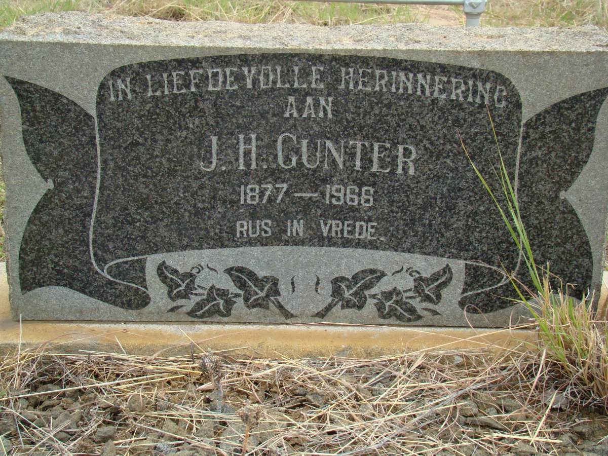 GUNTER J.H. 1877-1966